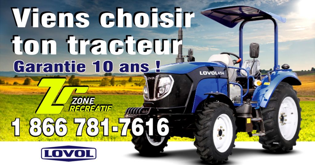 Tracteur compact utilitaire Lovol